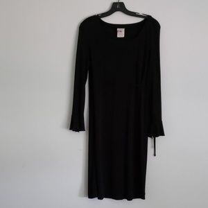 Black maternity dress